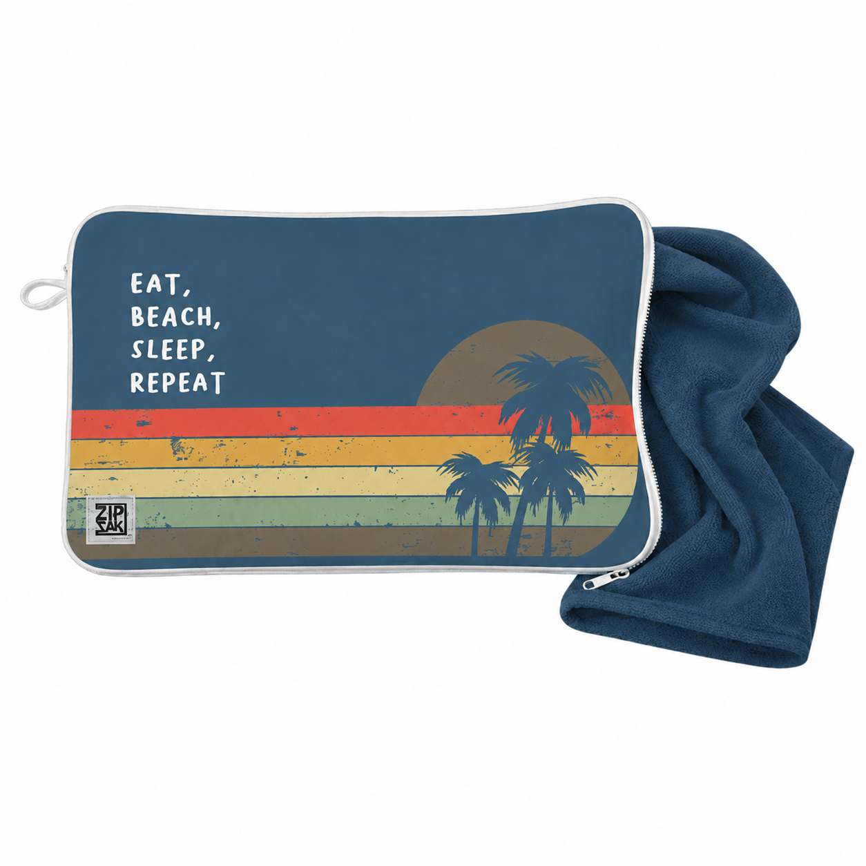 Active Zak Crabby Eat, Beach, Sleep